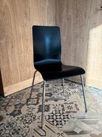 4 zwarte designstoelen van Dan-Form – tijdloos en stijlvol, Ophalen, Gebruikt, Zwart, Vier