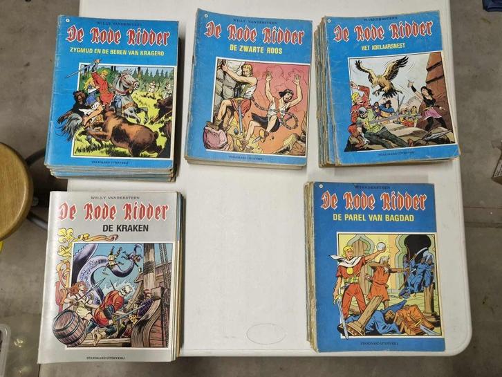de rode ridder 1 lot van 99 strips, Boeken, Stripverhalen, Gelezen, Meerdere stripboeken, Ophalen of Verzenden