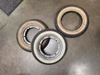 Banden 10 inch vespa met 2 velgen, Fietsen en Brommers, Brommeronderdelen | Oldtimers, Ophalen of Verzenden, Gebruikt