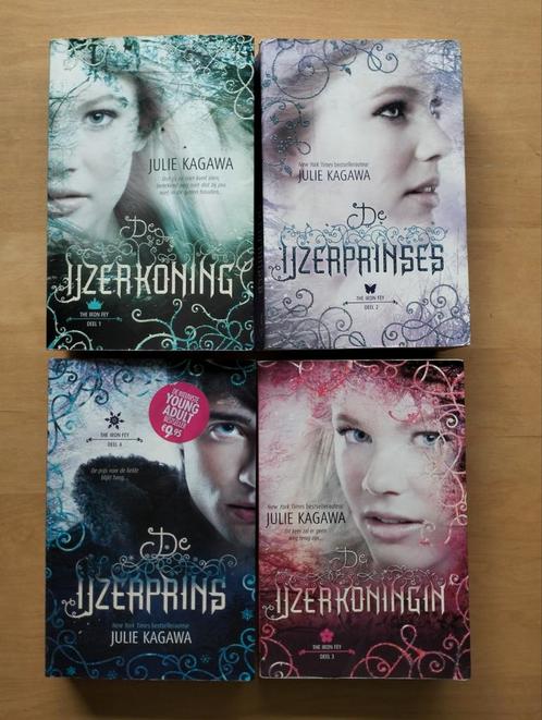 Reeks Julie Kagawa - young adult fantasy - Ijzerkoning, Boeken, Fantasy, Gelezen, Ophalen of Verzenden