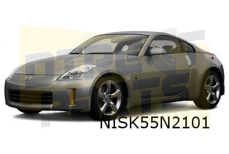 Nissan 350Z (1/07-) koplamp Links Origineel  26060CF60D, Auto-onderdelen, Verlichting, Nissan, Nieuw, Verzenden