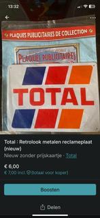 Esso Metaalbord nieuw met boekje (retrolook), Ophalen of Verzenden, Zo goed als nieuw