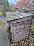 Hout container huisje, Ophalen, Hout