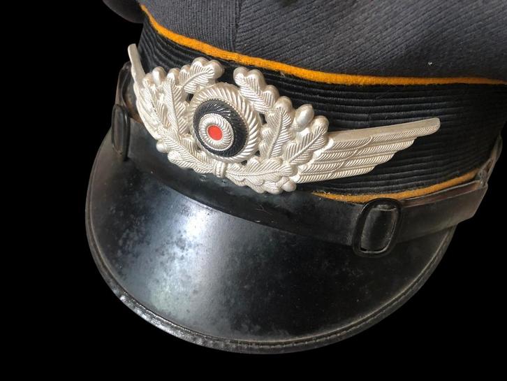 WW2 LW Schirmmütze FJ/NCO, Verzamelen, Militaria | Tweede Wereldoorlog, Ophalen of Verzenden