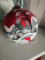 Grote kerstbal met de hand beschilderd, Ophalen