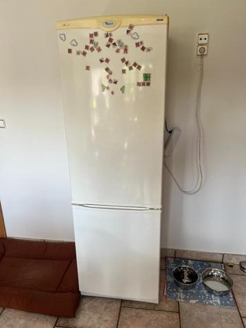 Frigo combiné Whirlpool CB-MAGIC, 160 cm ou plus, Enlèvement, Utilisé, 200 litres ou plus