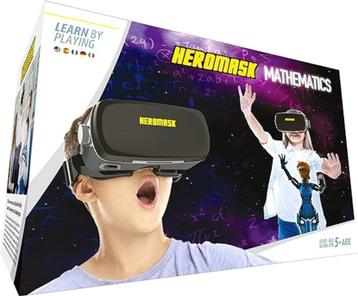 Virtuele realiteit helm + educatief speelgoed wiskunde 