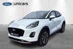 Ford Puma 1.0i Ecoboost mHEV 92kW Titanium, Auto's, Ford, Voorwielaandrijving, Stof, Puma, Zwart