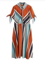 Jurk mango 1 keer gedragen, Kleding | Dames, Jurken, Verzenden, Zo goed als nieuw, Maat 36 (S), Onder de knie