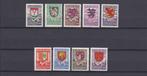 Nr. 538/546 MNH 1940 Winter Relief-serie., Postzegels en Munten, Postzegels | Europa | België, Ophalen of Verzenden, Orginele gom
