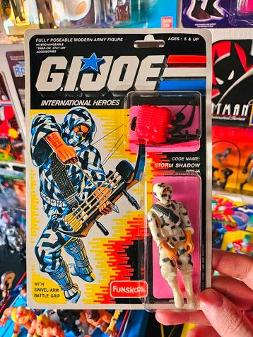 GI JOE Storm Shadow (Funskool - 1995) ZELDZAAM! beschikbaar voor biedingen
