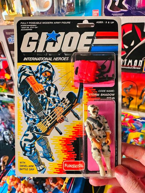 GI JOE Storm Shadow (Funskool - 1995) ZELDZAAM!, Verzamelen, Beelden en Beeldjes, Zo goed als nieuw, Ophalen of Verzenden