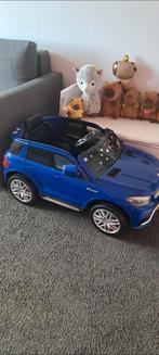 Elektische kinderauto blauw, Kinderen en Baby's, Speelgoed | Buiten | Accuvoertuigen, Ophalen