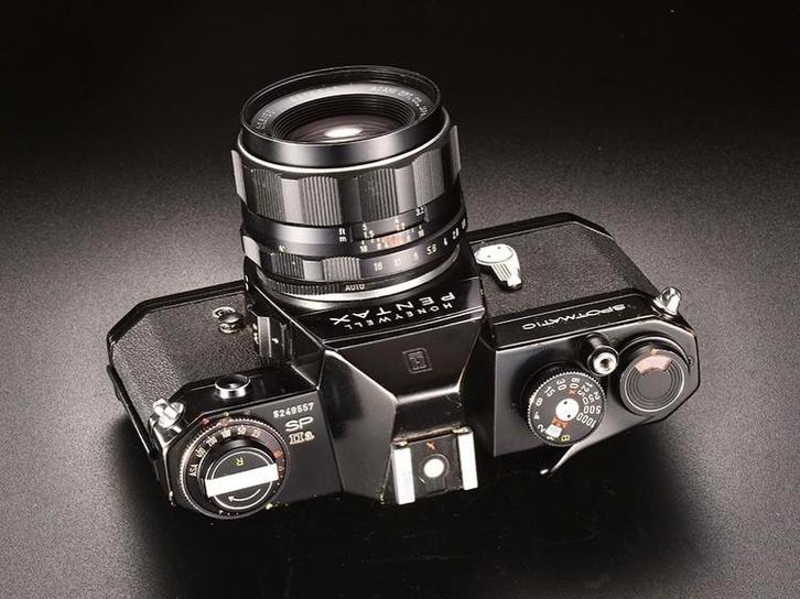 Zwarte HONEYWELL PENTAX SPOTMATIC SP11A, Audio, Tv en Foto, Fotocamera's Analoog, Pentax, Verzenden