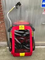 Fietskar kinderkar fietsaanhangwagen, Fietsen en Brommers, Fietsaccessoires | Aanhangwagens en Karren, Ophalen, Gebruikt, Opvouwbaar