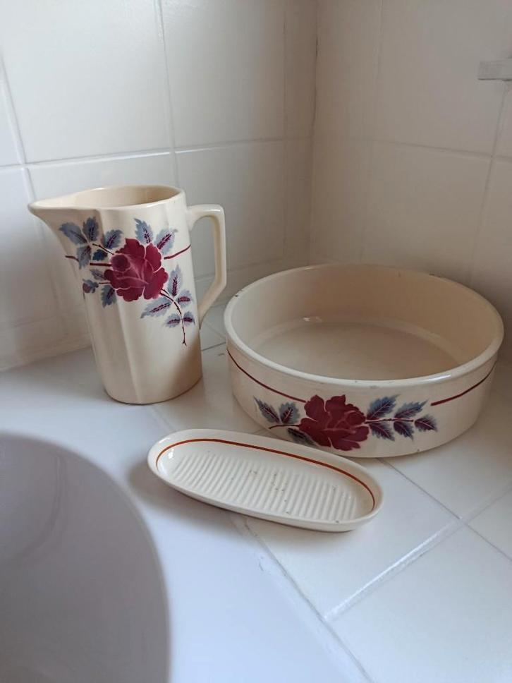 Lampetset 3-delig, Antiek en Kunst, Antiek | Keramiek en Aardewerk, Ophalen