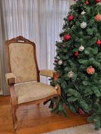 Klassieke vintage fauteuil, Huis en Inrichting, Fauteuils, Gebruikt, Vintage, 50 tot 75 cm, Hout