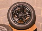 4 winterwielen: 17" Borbet-velgen + 225/55/R17 Pirelli-bande, Auto-onderdelen, Banden en Velgen, Ophalen, Gebruikt, 17 inch, Winterbanden