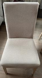 GRATIS - 8 Stoelen, Huis en Inrichting, Ophalen, Gebruikt, Bruin, Hout