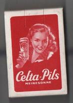 kaarten Celta pils 52 kaarten+2 jokers gouden rand, Verzamelen, Biermerken, Ophalen of Verzenden, Nieuw