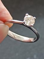 Solitair ring goud diamant Nieuw, Ophalen of Verzenden, Zo goed als nieuw, Wit, Goud