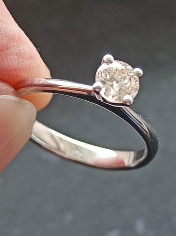 Solitair ring goud diamant Nieuw beschikbaar voor biedingen