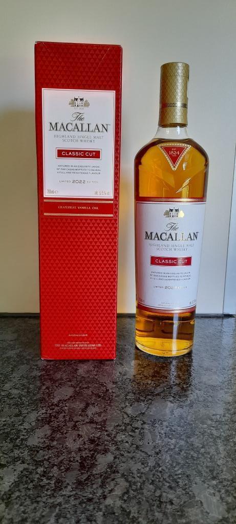 Macallan Classic Cut 2022 en 2023, Collections, Vins, Neuf, Autres types, Autres régions, Pleine, Enlèvement ou Envoi