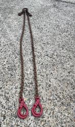 ketting 2-Sprong  Grade 100 met inkorthaken, Ophalen, Zo goed als nieuw