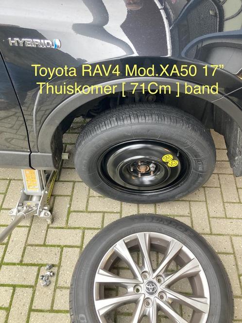 Reservewiel Thuiskomer TOYOTA RAV4 C-HR Corolla Yaris >20", Auto-onderdelen, Ophanging en Onderstel, Toyota, Gebruikt, Ophalen of Verzenden