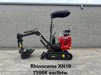 Nieuwe Rhinoceros XN10 minigraver, Zakelijke goederen, Ophalen, Graafmachine