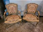 Paar fauteuils in Louis XV-stijl, Ophalen of Verzenden