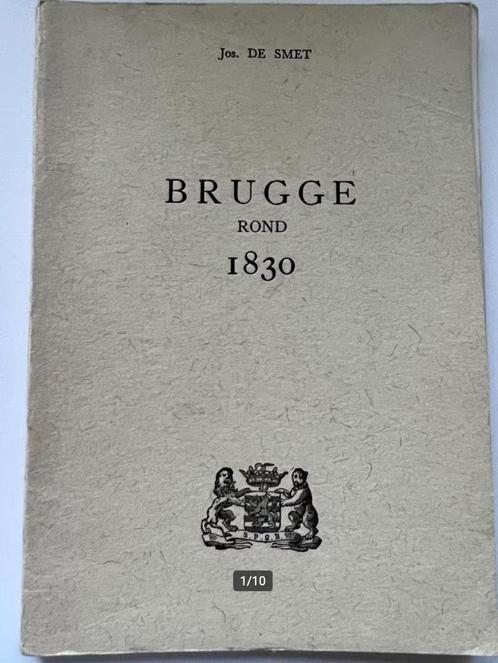 Brugge rond 1830, Livres, Histoire & Politique, Utilisé, Enlèvement ou Envoi