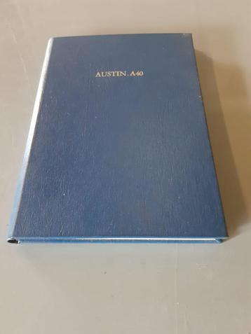 1952 Austin A40 Modèle : Manuel - Couverture rigide, Enlèvement ou Envoi