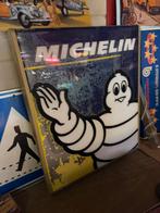 Oude grote Michelin reclame lichtbak, Verzamelen, Ophalen, Gebruikt, Lichtbak of (neon) lamp