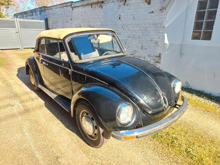 Vw Kever 1303 Cabriolet 1972, Auto's, Oldtimers, Particulier, Cabriolet, Ophalen