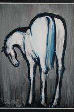 Rudi Pillen - paard, Antiek en Kunst, Kunst | Schilderijen | Modern, Ophalen