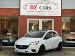 OPEL CORSA-E BLACK EDITION 1.0I 90PK |AIRCO |CRUISE CONTROL, Start-stop-systeem, Stof, Wit, 3 cilinders