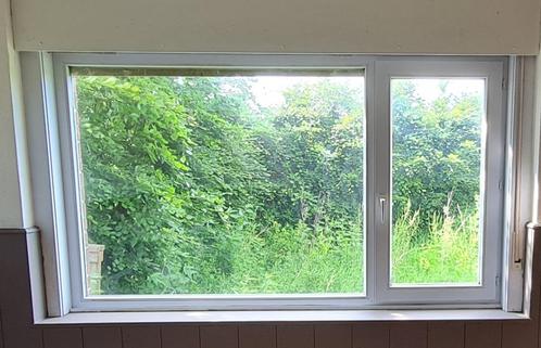PVC ramen te koop, Doe-het-zelf en Bouw, Glas en Ramen, Gebruikt, Gevelraam of Ruit, Dubbelglas, Ophalen of Verzenden