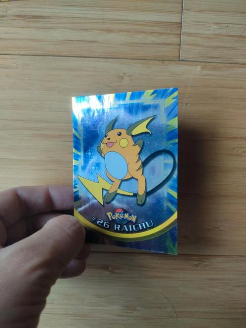 Topps Raichu 26 Holo Chrome Pokemon-kaart, 1999, Hobby en Vrije tijd, Verzamelkaartspellen | Pokémon, Ophalen