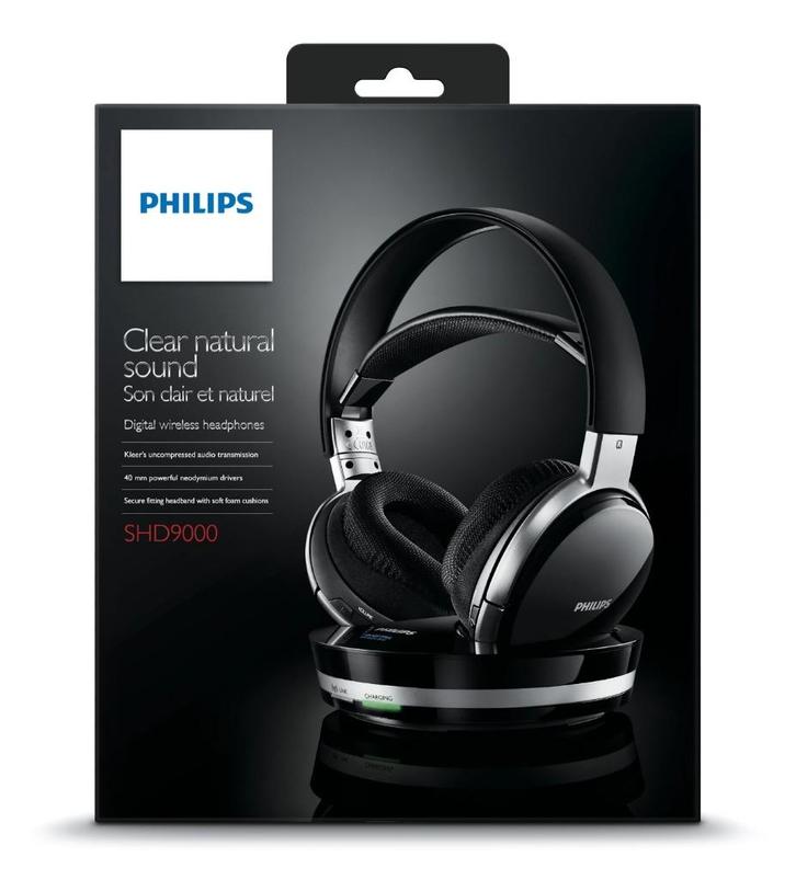 Philips SHD9000 draadloze digitale hoofdtelefoon, Audio, Tv en Foto, Hoofdtelefoons, Zo goed als nieuw, Philips, Draadloos, Surround