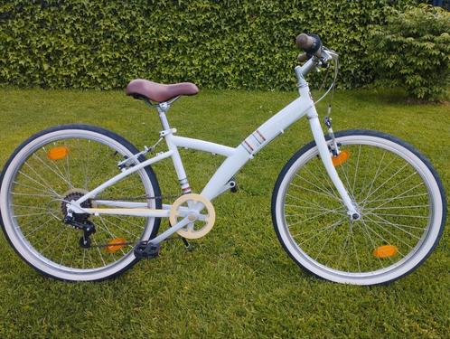 Velo Decathlon B-twin Poply 300 24 pouces, Fietsen en Brommers, Fietsen | Meisjes, Zo goed als nieuw, 24 inch, Versnellingen, Ophalen of Verzenden