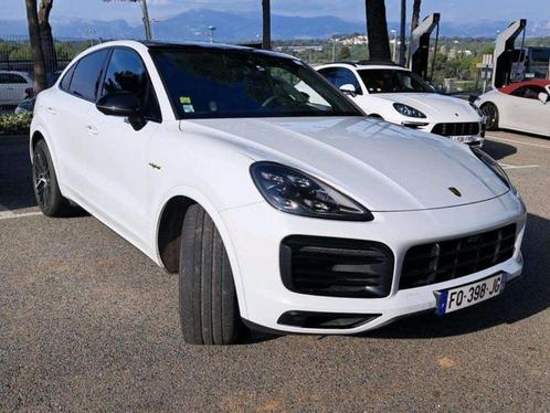 2020 Porsche Cayenne Coupe 3.0 V6, Auto's, Porsche, Particulier, Cayenne, Hybride Elektrisch/Benzine, 5 deurs, Automaat, Wit, Zwart