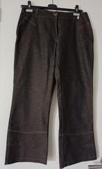 zwart-bruine jeansbroek (driekwart), Maat 46/48 (XL) of groter, Ophalen of Verzenden, Zo goed als nieuw, Driekwart