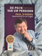 Paul D'Hoore - De poen van uw pensioen, Zo goed als nieuw, Paul D'Hoore, Ophalen of Verzenden