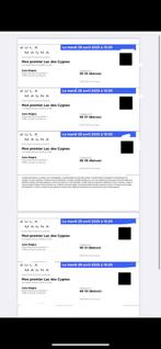 Billets mon premier lac des cygnes, Tickets & Billets