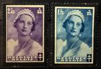 Nrs. 411 - 418. 1935. MNH**. Rouwzegels Astrid. OBP: 25,00 e, Timbres & Monnaies, Timbres | Europe | Belgique, Gomme originale
