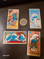 4 kauwgum stickers smurfen 1994 IMPS, Verzamelen, Smurfen, Ophalen of Verzenden, Zo goed als nieuw