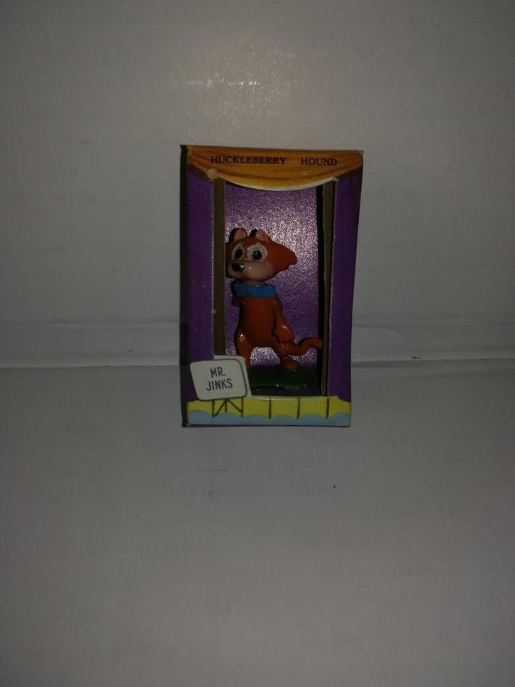 Marx Tv-Tinykins Huckleberry Hound Mr. Jinks, Collections, Jouets miniatures, Comme neuf, Enlèvement ou Envoi