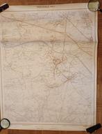 carte topographique IGN Peruwelz 44/1 1m15 sur 90 cm 1947, Collections, Posters & Affiches, Enlèvement ou Envoi
