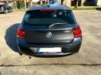 BMW 116D, Auto's, Euro 5, Zwart, Blauw, Leder